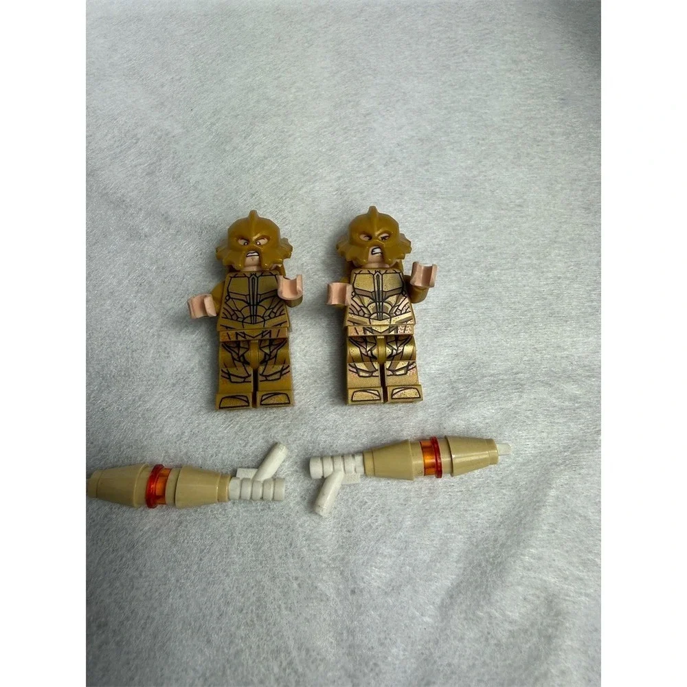 Lego‎ Battle of Atlantis X4 Minifigures Aquaman Parademon Atlantean Guards Lot